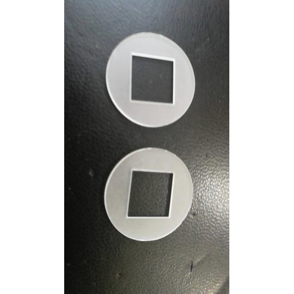 Ultra Thin DSP Sapphire Windows High Optical Transmittance Sapphire Substrate