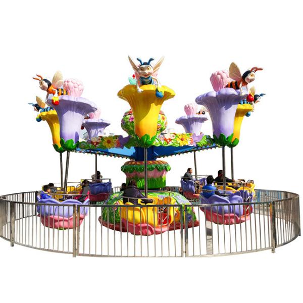 Quality Happy bee in 8 colors big helicopter lifting and revolving amusement park ride wholesale