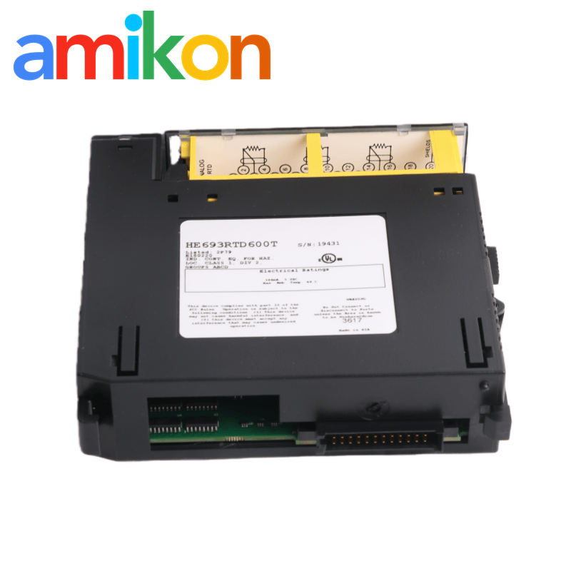 High Accuracy GE HE693RTD600T RTD Temperature Module With 16 Bits Resolution For