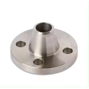 Customized Size Silver Stainless Steel Flange with ISO Standard and Flanged