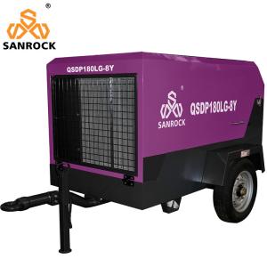 China Portable Screw Air Compressor Mining Screw Diesel Air Compressor Machine on sale