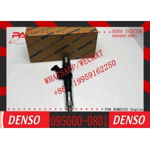 Common Rail Fuel Injector 095000-0801 095000-0800 6156-11-3100 For KOMATSU HM300