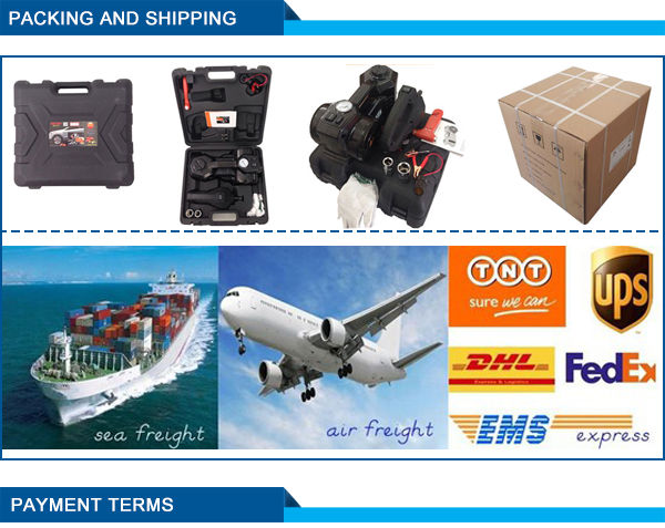 DC 12v Electric Hydraulic Jack Kit 360mm Max Height 3 In 1 Tool Kit