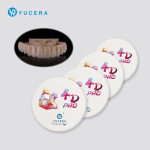 Yucera 4D Pro Translucent CAD/CAM Zirconia Block Durable Dental Restoration