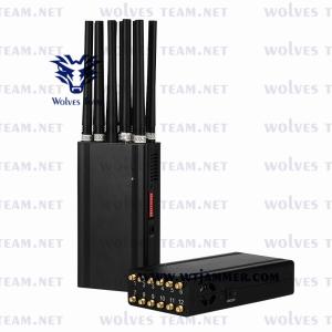 Handheld 14 antenna Signal Jammer Mobile Phone GSM CDMA 3G 4G 5G 315/433MHz WIFI