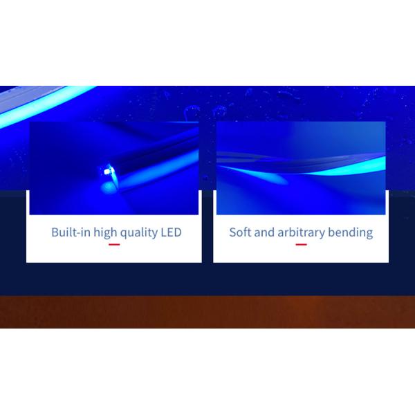 Silica gel IP67 12*12mm Flexible Silicone Flex Tube 12VDC