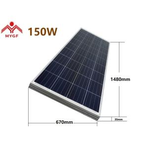 Cheap ECO Friendly Polycrystalline Solar Panel High Module Conversion Efficiency for sale