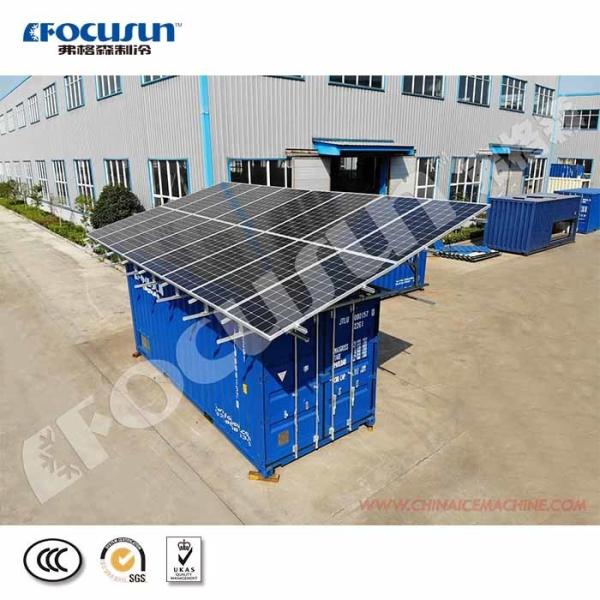 20ft Containerized Solar Powered Cold Room with Compressor and Video Technical