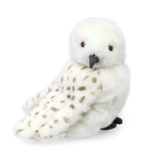 Head Rotatable White Feather Eagle Plush Toy 25cm