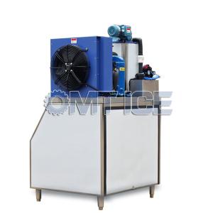 Commercial 1 Ton Flake Ice Machine Space Efficient Automatically Operation