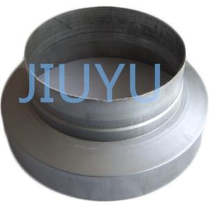 Acid Resistant Metal Duct Reducer Zinc 275mm For Fluid Transform