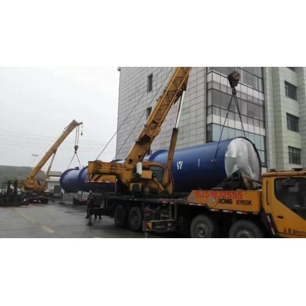 Steam Curing 2*31M Or Customized Sand High Pressure Autoclaves For Hollow Block