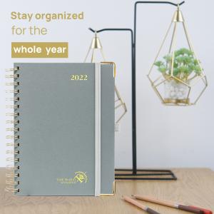FSC Grey Vertical Layout Custom 2023 Planner WIth Medal Corners