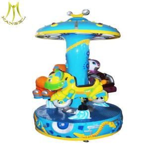 Hansel Wholesale kids amusement park equipment portable small merry go round