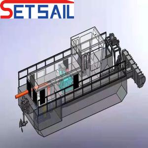 Cheap Cyclone Type Hydrocyclone Trailing Hopper Clay Dredger with Diesel Engine and Siemens PLC for sale