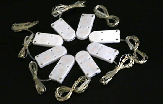 Quality 3V IP65 Button Battery Operated LED Christmas Lights wholesale