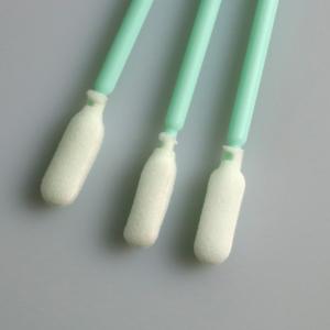 Dust Free Long Foam Tip Cleanroom Foam Cleaning Swabs For Industrial Use