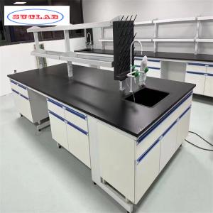 Chemistry Lab Workbenches - Number of Drawers As Drawing 80 Kg Holding Capacity