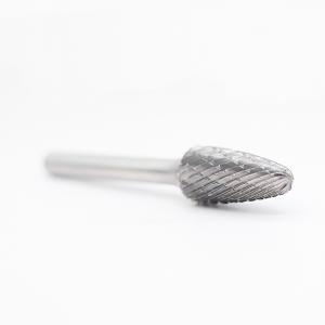SF-4 Tree Radius End 7/16" Tungsten Carbide Burr Die Grinder Burr Bits 1/4"