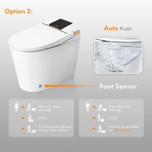 Luxury Bathroom Sensor Electric Automatic Flush Wc Bidet Intelligent Smart