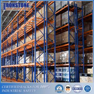 Cheap Compact VNA Pallet Racking System With Excellent Cubic Area Utilization for sale