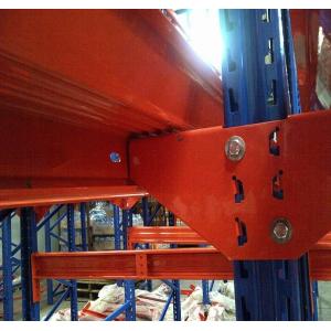 Industrial Drive In Drive Through Racking System Heavy Duty Steel Q235 Material