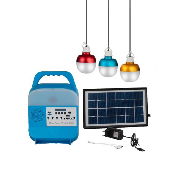 Quality SRE683 IP55 8000mah Solar Emergency Lights With Solar Panel wholesale