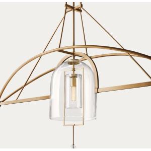 Modern Style Light Chandelier With Hardwired Power Source Stylish Design