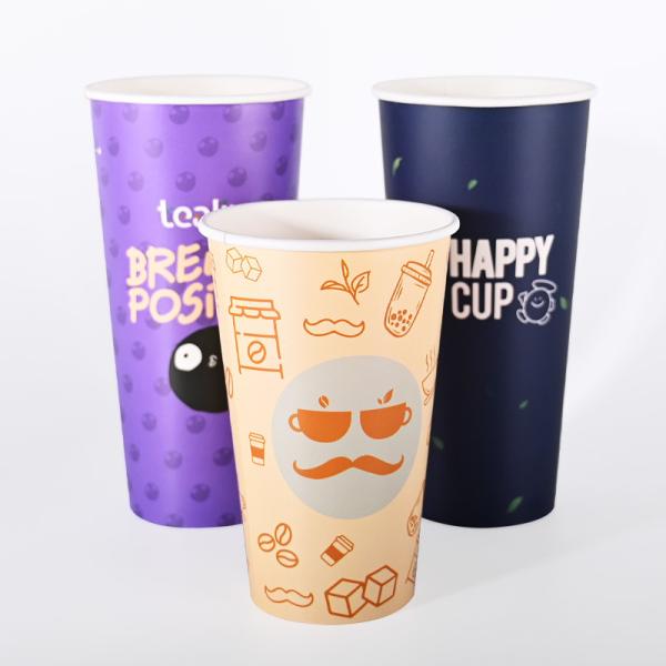 Quality Portable Durable Single Wall Paper Cups With Flexographic Printing wholesale