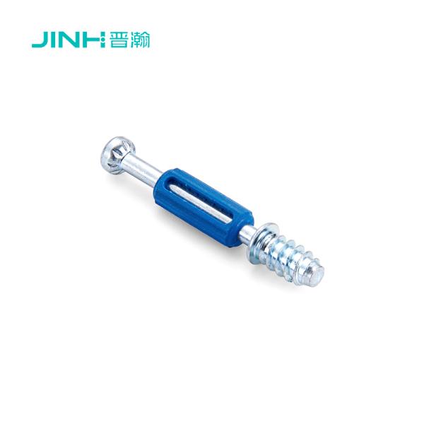 Quality Jh-2112 Easy To Install Minifix Connecting Bolts, 40mm Cam Lock Dowel With Spreading Bolt | Cold Rolled Steel & Nylon wholesale