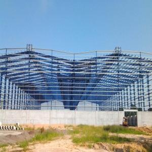 Customized Steel Engineering Building With Hot Dip Galvanizing Coating And