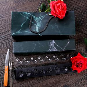 Marble Pattern Mixed Truffle Chocolate Pack Paper Box Customized Packaging