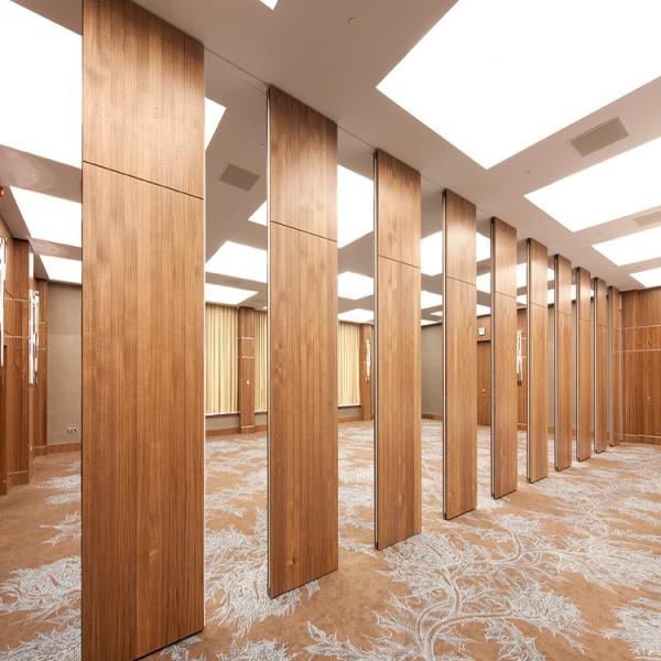 Customized Movable Soundproof Sliding Folding Partition Wall For Function Room