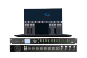 Cheap AGC Speaker Management Processor , Dante Digital Loudspeaker Management System With Matrix for sale