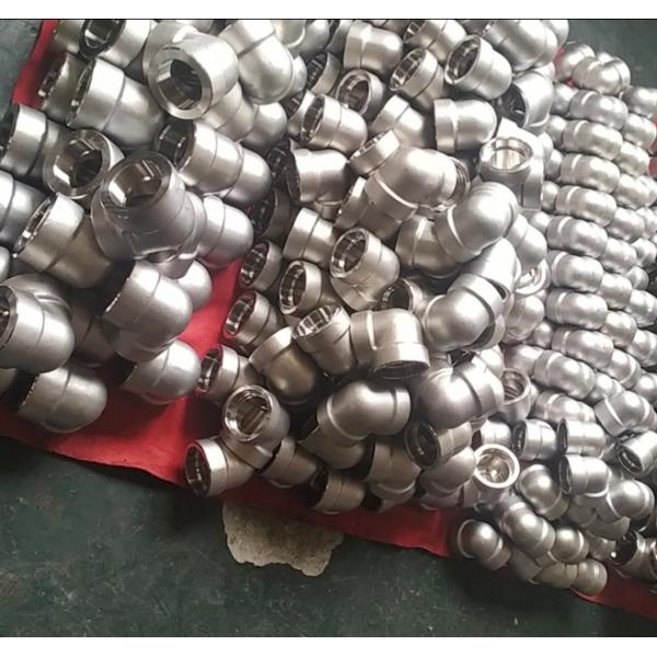 6000lbs Forging Elbow Socket Weld SS316 Pipe Fittings