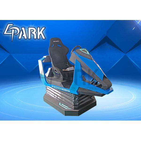 Quality Bluetooth Warrior 9D VR Simulator Racing Car Interactive Virtual Reality Machine wholesale