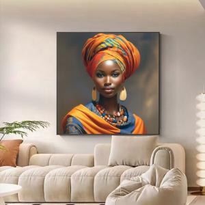 Classical Giclee Painted Portrait Oil Painting Customized Size Portrait Canvas
