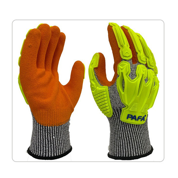 Quality Mining Sharp Small Parts Handling Seamless Knitted HPPE Hand Safety Gloves wholesale