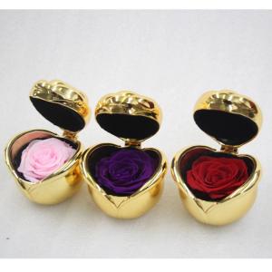 Handmade Preserved Flower Rose Upscale Immortal Flowers Eernal Life Flowers In Jewel Box