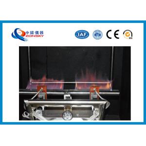 IEC 60529 Flammability Testing Equipment , Bundled Cables Vertical Flammability