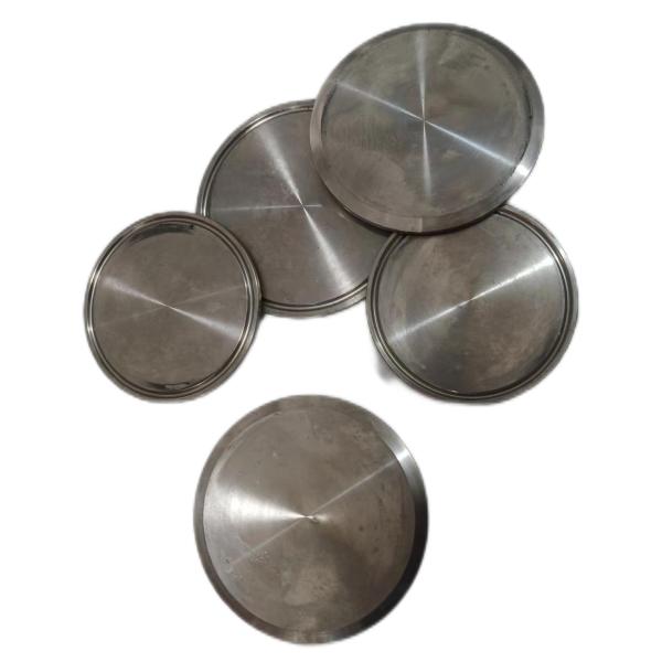 Quality Titanium Pipe End Cap ANSI B16.9 GB/T 12459 Dia 100 - 200mm X 3 -5mm wholesale