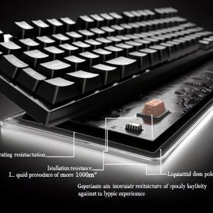 Waterproof Membrane Switch with Poly Dome and Silk Screen Printing