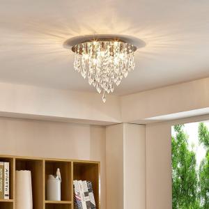 Modem Rotate LED Ceiling Light Fixture 3 Colors Flush Mount for Home Office