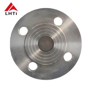 China RF Sleeve Welding Machining Titanium Flange Polished Surface on sale