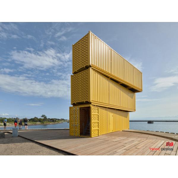 Creativity Style Shipping Container House Expandable Steel Construction Customizable