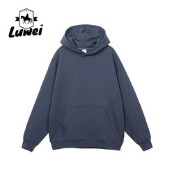 Premium Custom Blank Oversized Sweatshirt Pullover 100% Cotton Drop Shoulder