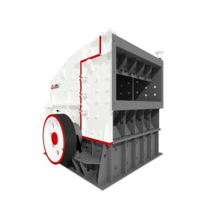 40Cr Spindle Material Impact Rock Crusher for Railway Processing Capacity 150