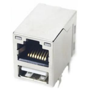 Cheap RJ45 LAN-Transformer 10/100/1000 BaseT + USB 7497111611A for sale