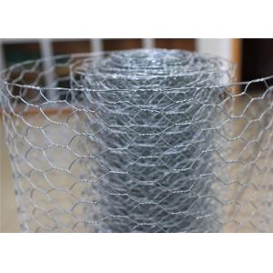 Poultry Netting Chicken Wire Mesh , Plain Weave Galvanized Hexagonal Wire Mesh