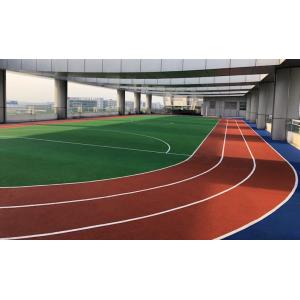 Customized EPDM Rubber PU Running Track With Excellent Shock Absorption And UV